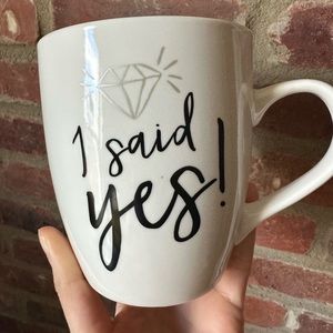 I said yes coffee mug